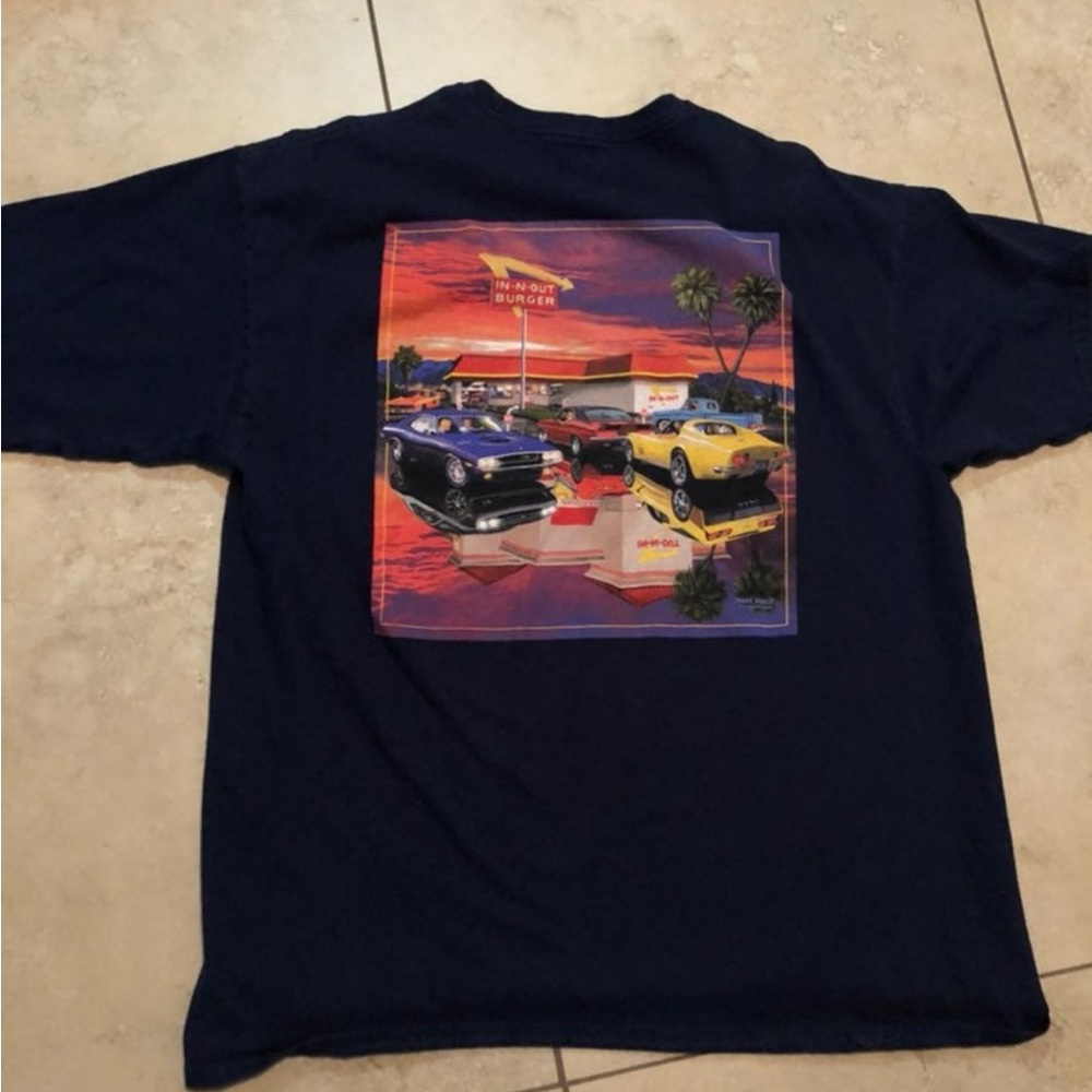 Reno Nevada hot August nights in and out burgers T-shirt